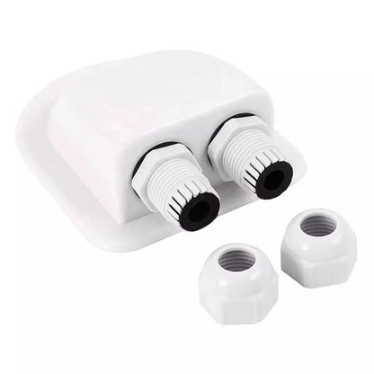 Camper Accessories Caravan Solar Car Junction Box Roof Wire Entry Solar Cable Motorhome Junction Box RV Caravan Accessories