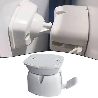 1 Set Caravan RV Motorhome Camper Main Door Gate Push Catch Retainer Clip Baggage Door Catch Compartment Clips