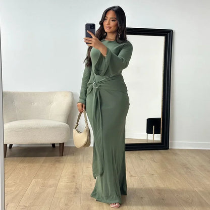 Evening Dress Women Dashiki Muslim Fashion Abaya African Clothes Robe Marocaine Luxury Dubai Kaftan Dress Vetement Big Size