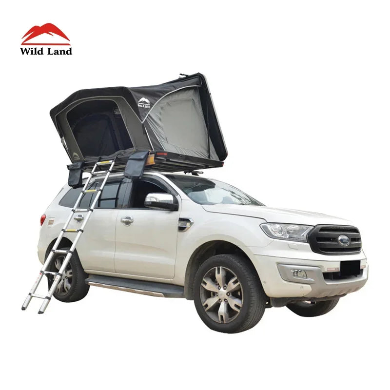 Wild Land Desert Cruiser Car Roof Top tent Hard Shell 4WD roof tent waterproof quick set up off road tent