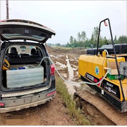 RV  Water Holding Tank Large Capacity Perfect Sealing RV Water Tank for Trailer Camper Boat Yacht Horizontal Plastic Water Tank