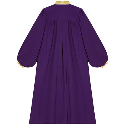 Halloween Kids Thobe for Muslim Boys Girl Metallic Contrast Color Arab Tobes Long Sleeve with Zipper Worship Dance Abaya Clothes