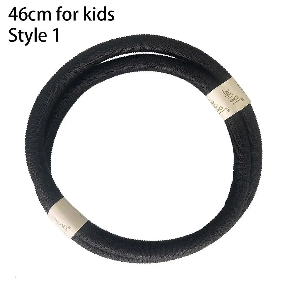 1Pcs Islamic Clothing Headwear Rope Muslim Man Saudi Arabic Dubai Headrope Desert Accessories Black Egal Shemagh Shawl