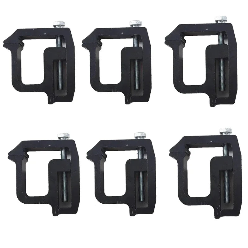 Car Modification Truck Roof Camper Shell Mounting Jig Heavy Duty Fixed Mounting Clamp 1/4/6 Only