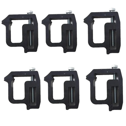 Car Modification Truck Roof Camper Shell Mounting Jig Heavy Duty Fixed Mounting Clamp 1/4/6 Only