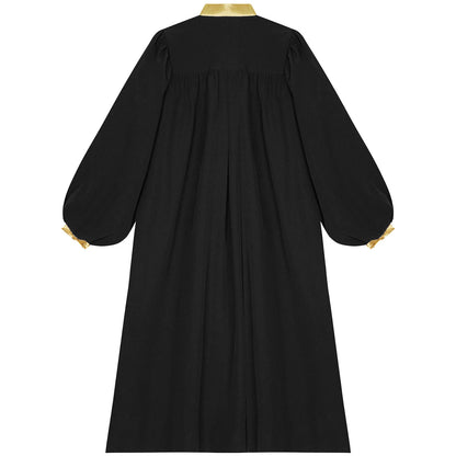 Halloween Kids Thobe for Muslim Boys Girl Metallic Contrast Color Arab Tobes Long Sleeve with Zipper Worship Dance Abaya Clothes