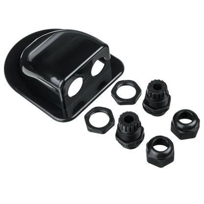 Camper Accessories Caravan Solar Car Junction Box Roof Wire Entry Solar Cable Motorhome Junction Box RV Caravan Accessories