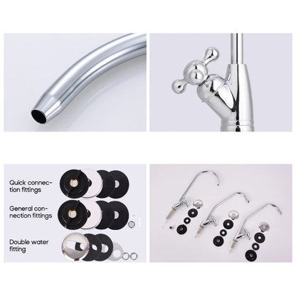 2024 New Water Purifier Drinking Water Faucet Single Hole Sink Faucet Drinking Water Faucet with Fittings 1/4-in Tube Faucet Tap
