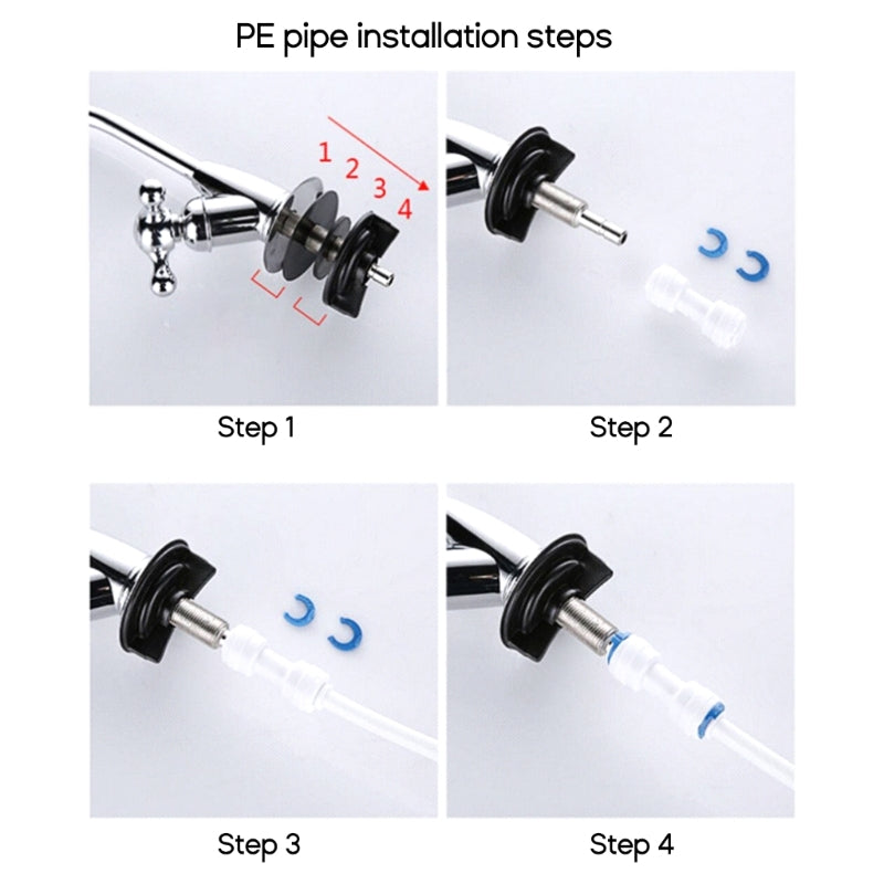 2024 New Water Purifier Drinking Water Faucet Single Hole Sink Faucet Drinking Water Faucet with Fittings 1/4-in Tube Faucet Tap