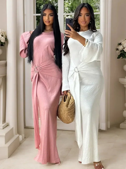Evening Dress Women Dashiki Muslim Fashion Abaya African Clothes Robe Marocaine Luxury Dubai Kaftan Dress Vetement Big Size