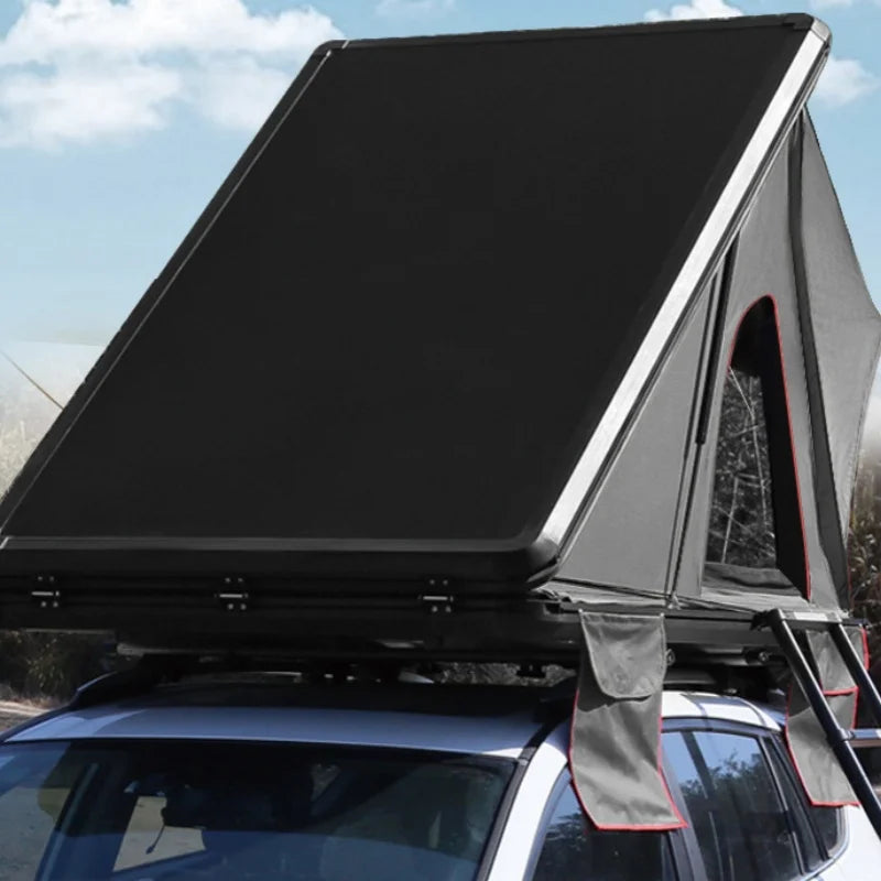 Camping SUV Car Rooftop Tent  Aluminium Triangle Hard Shell Car Roof Top Tent For Sale