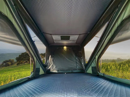 China New Fashion Design Tent Rooftop 4WD New Style Aluminum Z-shape hard shell roof top tent For 4x4 Offroad Camping