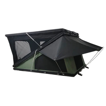 Z Shaped Camping Roof Tent Aluminum Hard Shell Rooftop Tent Outdoor Car Rooftop Tents Offroad Outdoor Camping