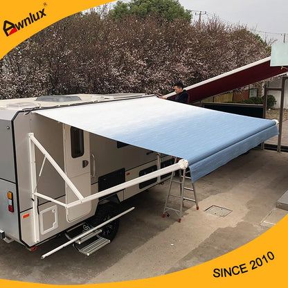 Caravan Awnings,Factory 3-4 Person Outdoor Camping Tent RV Trailer Motrohome Caravan Camper Van Awning Annex Tent
