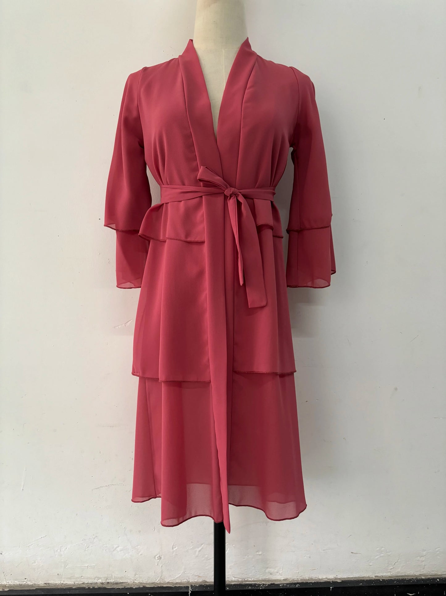 Ramadan Muslim Girls Abaya Solid Long Kaftan Open Abayas Robe Dress Kebaya Kids Clothes Dubai Kaftan Kimono Jalabiya Caftan Gown