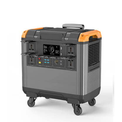 5300Wh Energy Storage System Power Station with UPS BMS Home Outdoor 5KWh Battery 110V 220V LifePO4 Power Supply 3000W Inverter