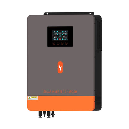 EU Stock 10.2KW 2MPPT Solar Power Inverter 48V 230V AC On/Off-Grid Built 160A MPPT Solar Charger Support Lifepo4 Pure Sine Wave