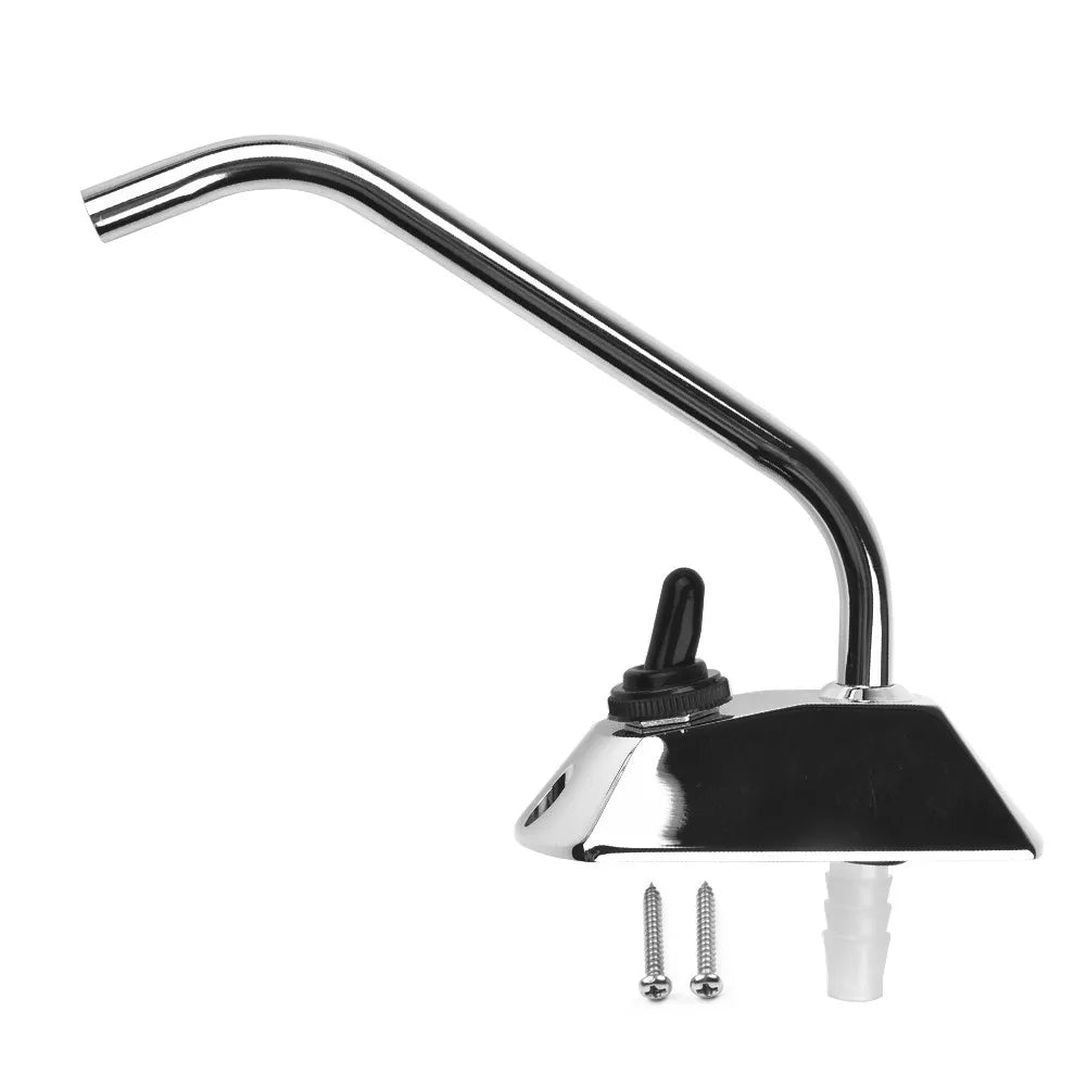 12V Galley Electric Water Pump Tap Faucet Water Tap W/ Switch Faucet Base For Caravan Boat Boats, Caravans, Motorhomes, RV