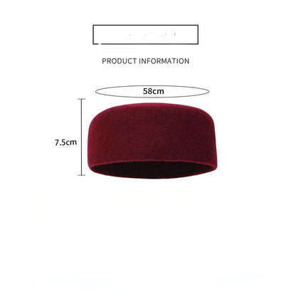 Muslim Caps For Men Clothing Freeshipping Prayer Hat Kufi Islamic Accessories Hijab  Tax Products Turkey Jewish Wool 03293