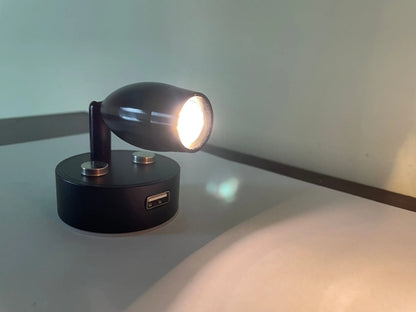 2PCS RV Interior Reading Led Spot Light  Dimmiable 360 Degree Rotatable Lamp for Boat Caravan Motorhome Trailer Truck Yacht