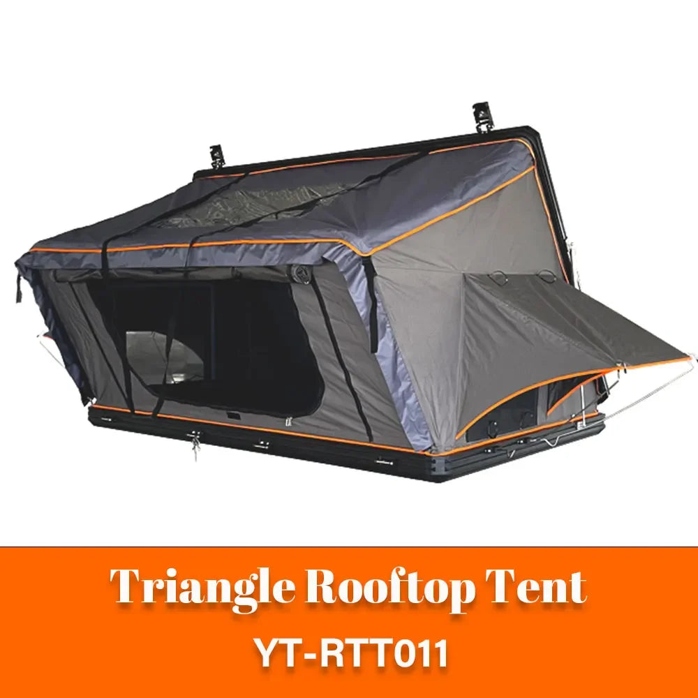 Factory Price Ultra-Thin Light Weight Rooftop Tent Aluminum Camping Car Roof Tent Hard Shell Roof Top Tent For Car