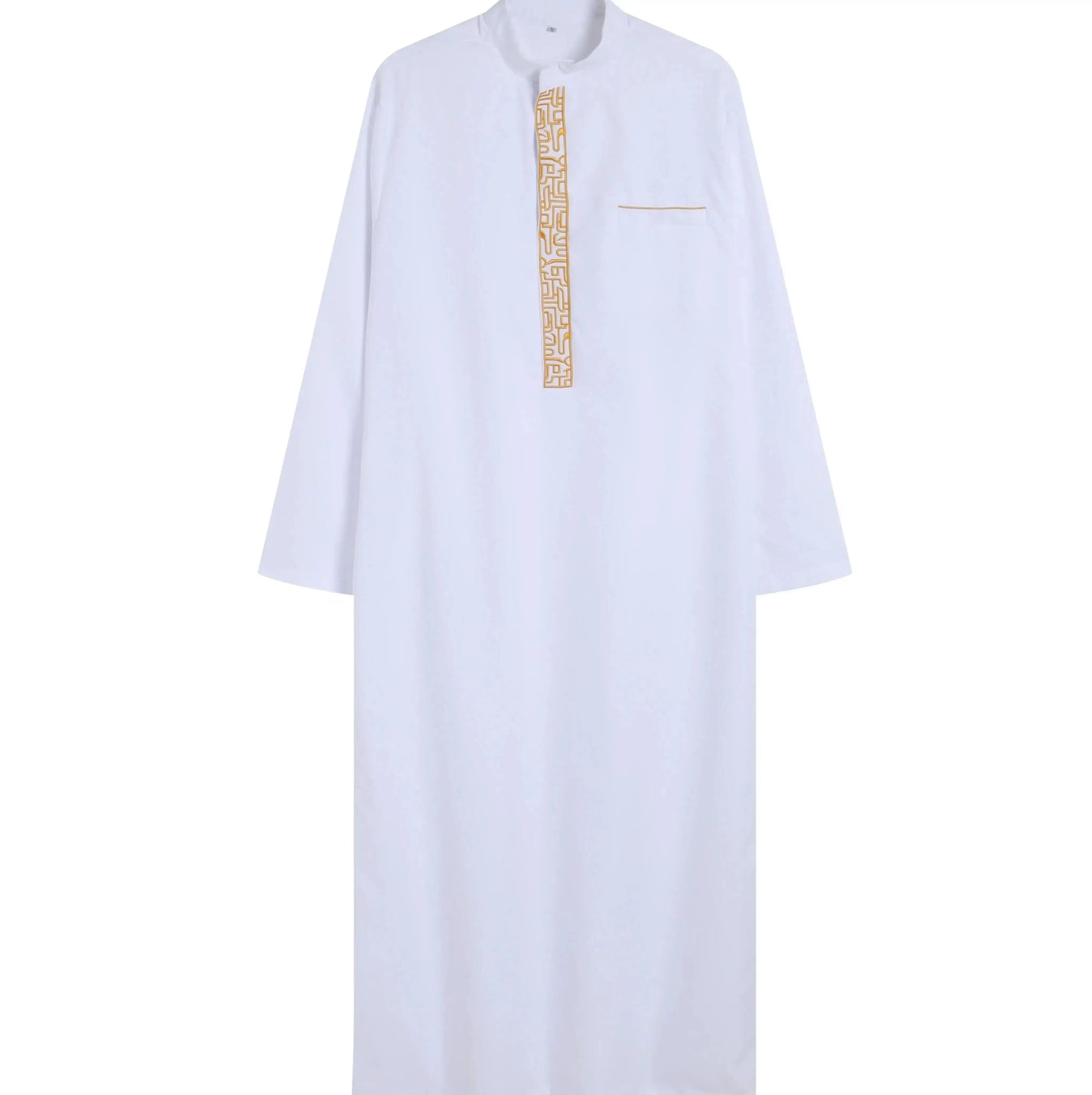 New Muslim Robe Mo Arab Ethnic Wind Sleeve Embroidery Festival Set Casual Men Abaya (M-4XL)