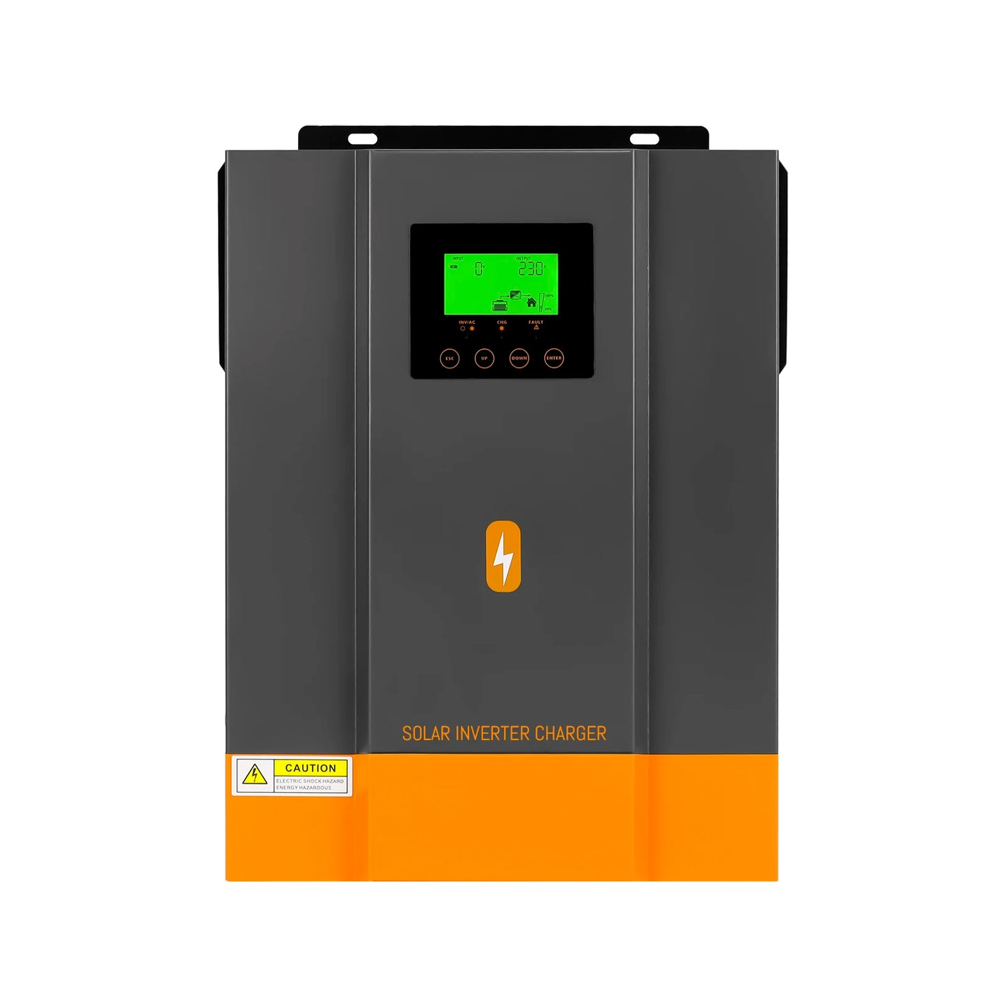 PowMr 1600W 3000W Hybrid Solar Inverter 12V 24V 220V Pure Sine Wave Inverter 1.6KW 3KW with MPPT 80A Solar Charger Controller