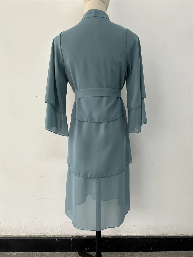 Ramadan Muslim Girls Abaya Solid Long Kaftan Open Abayas Robe Dress Kebaya Kids Clothes Dubai Kaftan Kimono Jalabiya Caftan Gown