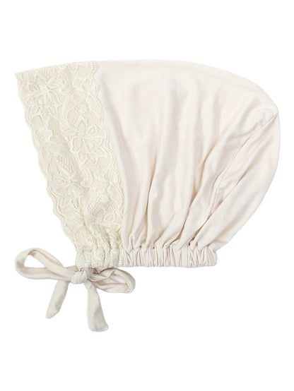 Solid Color Elastic Strap Women Hijab Caps Muslim Wrap Head Turban Bonnet Fashion Lace Headdress Islamic Clothing Accessories