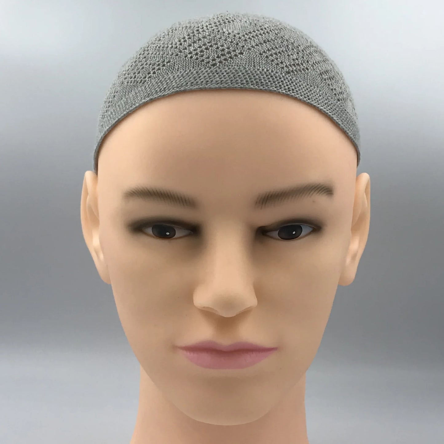 Islamic Clothing Mesh Muslim Hat for Prayer Jewish Winter for Men Hui Worship Kufi Knitted Cap Solid Color Saudi Arabic