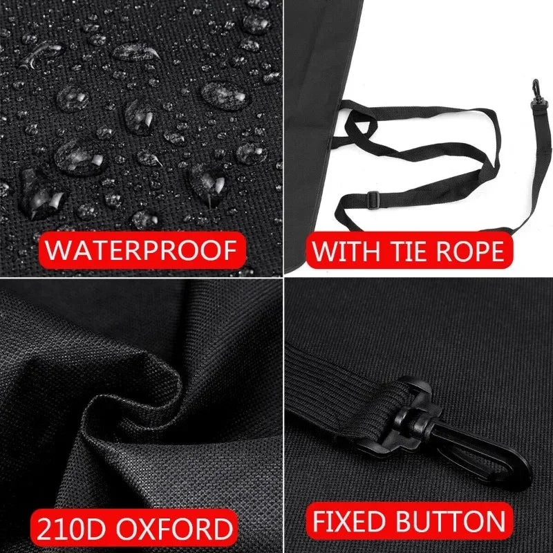 600D RV Rear Barn Door Awning Cover Waterproof Durable  Fit for Ram Promaster Peugeot Boxer Iveco Daily VW T5 T6 Campervan