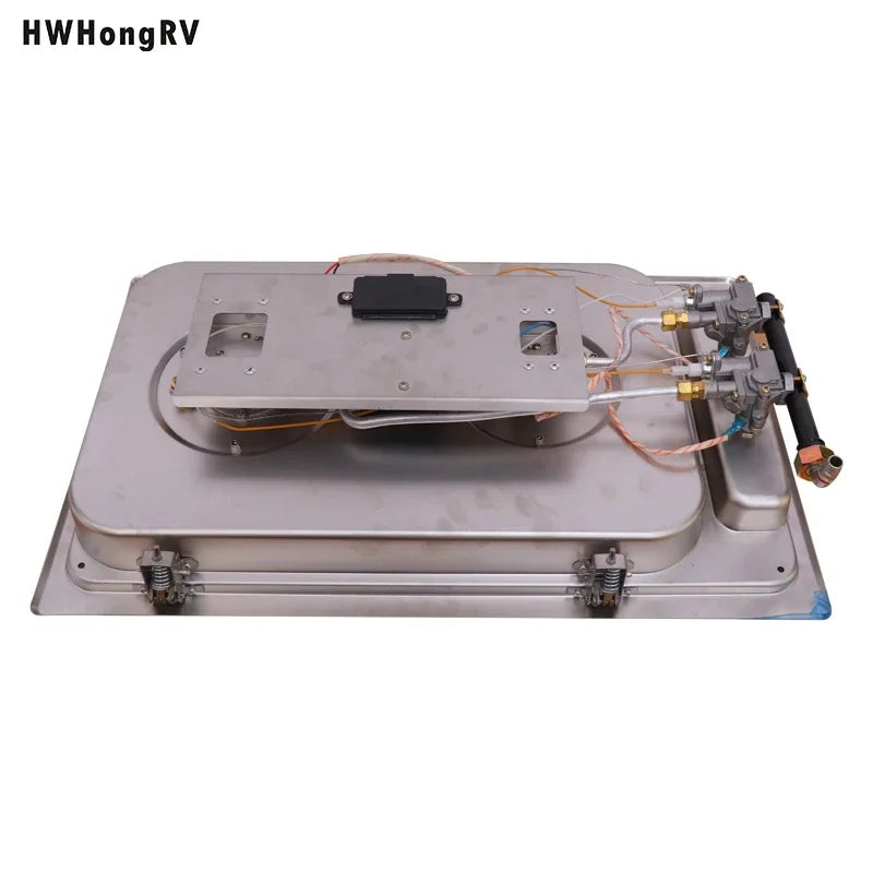 High Quality Hwhongrv Wholesale RV SINK and Burner Cooktop Stove Hob Combo  for Caravan Camper Boat Yachet