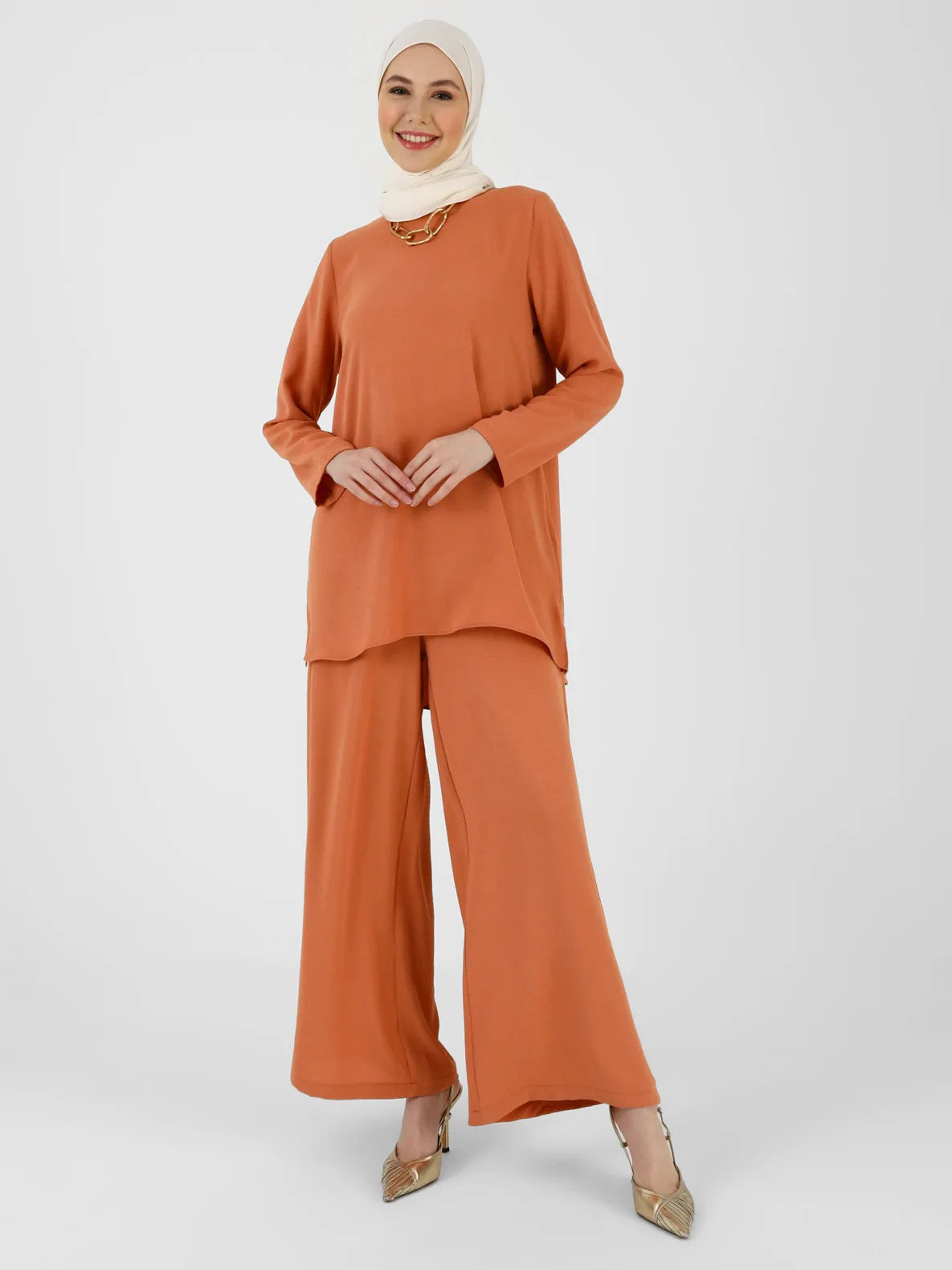 Abaya Muslim Maxi Long Sleeve Dress With Cap Women Diamond Arab Dubai Islamic Clothing Autumn New Loose Casual Turkey Robe