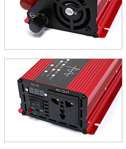 3000W Pure Sine Wave Inverter 12v 24v~ 220V 110V 2000W 1000W Converter Power Supply DC AC VoltageAdapter Module Transmission
