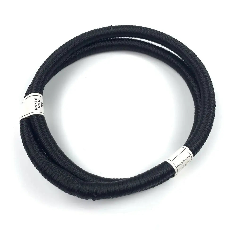 1Pcs Islamic Clothing Headwear Rope Muslim Man Saudi Arabic Dubai Headrope Desert Accessories Black Egal Shemagh Shawl