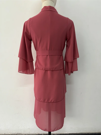 Ramadan Muslim Girls Abaya Solid Long Kaftan Open Abayas Robe Dress Kebaya Kids Clothes Dubai Kaftan Kimono Jalabiya Caftan Gown