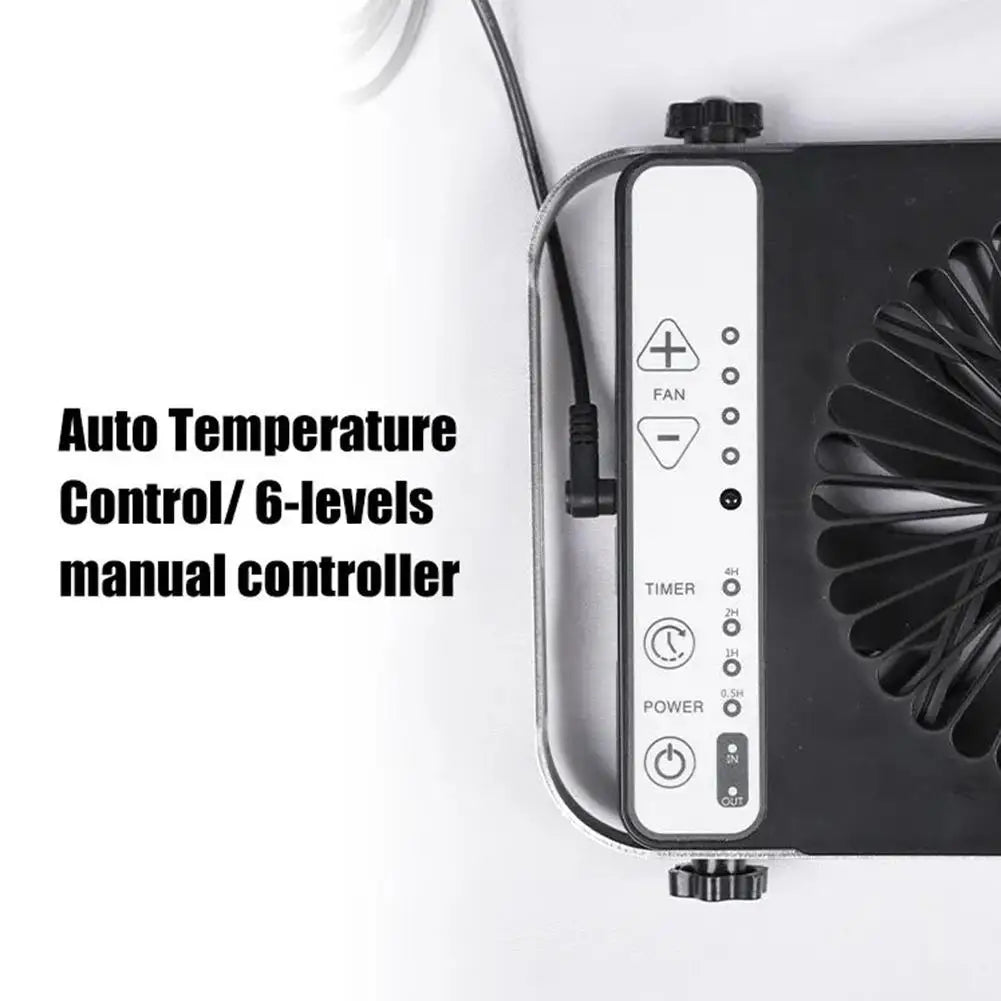Bed Car Silent Double Exhaust Air Inlet Double Fan Car Fan Exhaust Fan Low Noise Heat Dissipation Efficient Cleaning Unive