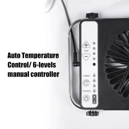 Bed Car Silent Double Exhaust Air Inlet Double Fan Car Fan Exhaust Fan Low Noise Heat Dissipation Efficient Cleaning Unive