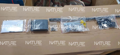 NATURE high quality electric retractable van car motorized van awnings, camper rv awning