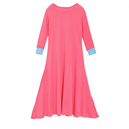 Muslim Islamic Baby Girls Ramadan Abaya With Hijab Full Length Robe Burka Maxi Little Kids Kaftan Girls Prayer Dresses Gowns