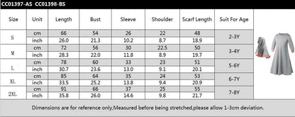 2Pcs Muslim Kids Hijab Dress Abaya Set Islamic Children Eid Ramadan Prayer Burka Arab Girls Khimar Headscarf Niqab Robe Clothing