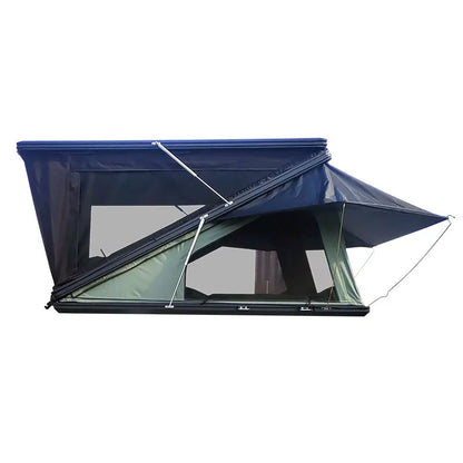 China New Fashion Design Tent Rooftop 4WD New Style Aluminum Z-shape hard shell roof top tent For 4x4 Offroad Camping