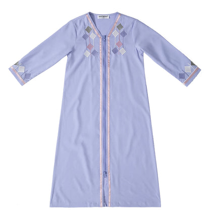 Kids Muslim Girls Abaya Prayer Long Maxi Dress Turkey Kaftan Arab Robe Dubai Islam Morocco Eid Party Ramadan Holiday Gown Caftan