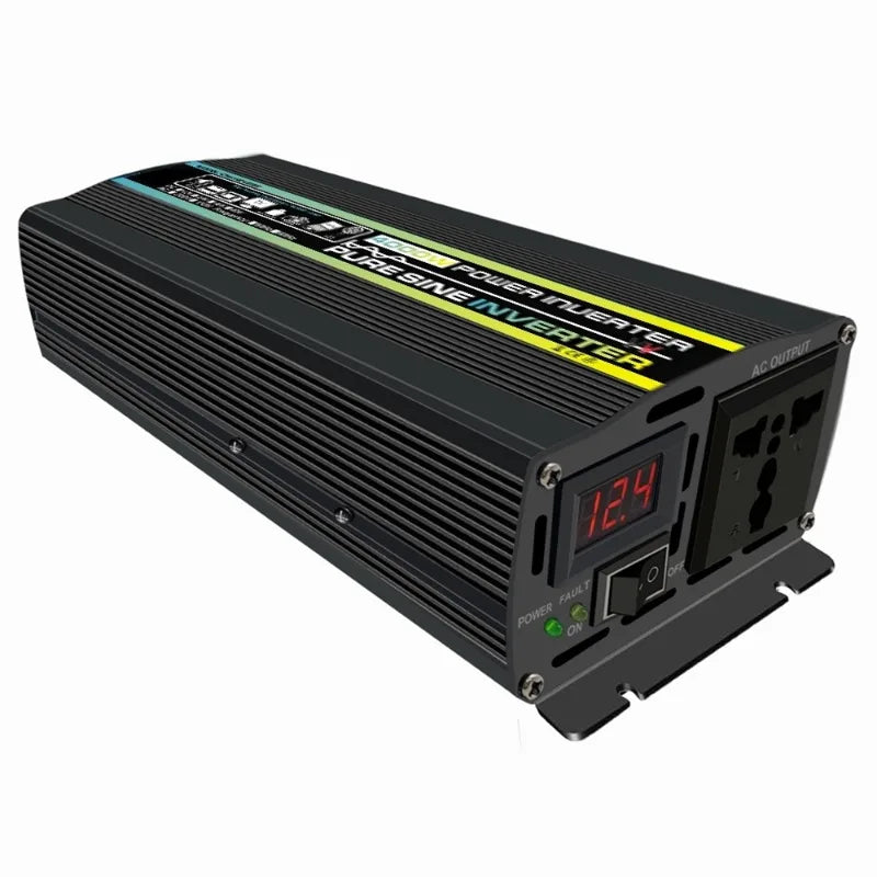 8000/6000/4000/3000W Pure Sine Wave Inverter Car Outdoor Power Outage 12/24/48/60V TO 220V 110V Power Inverter Charger Adapter