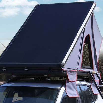 Camping SUV Car Rooftop Tent  Aluminium Triangle Hard Shell Car Roof Top Tent For Sale