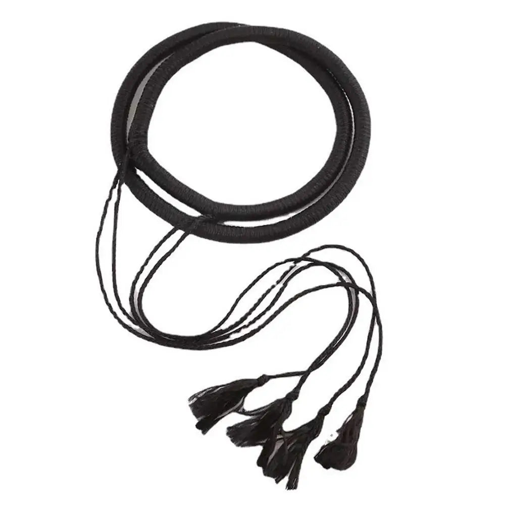 1Pcs Islamic Clothing Headwear Rope Muslim Man Saudi Arabic Dubai Headrope Desert Accessories Black Egal Shemagh Shawl