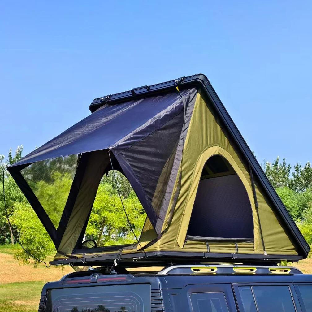 Factory Price Ultra-Thin Light Weight Rooftop Tent Aluminum Camping Car Roof Tent Hard Shell Roof Top Tent For Car