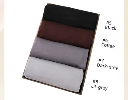 Muslim Women Premium Soft Modal Cotton Jersey Hijab Headwrap Stretchy Instant Hijab Scarf Forehead Cross Design Headscarf