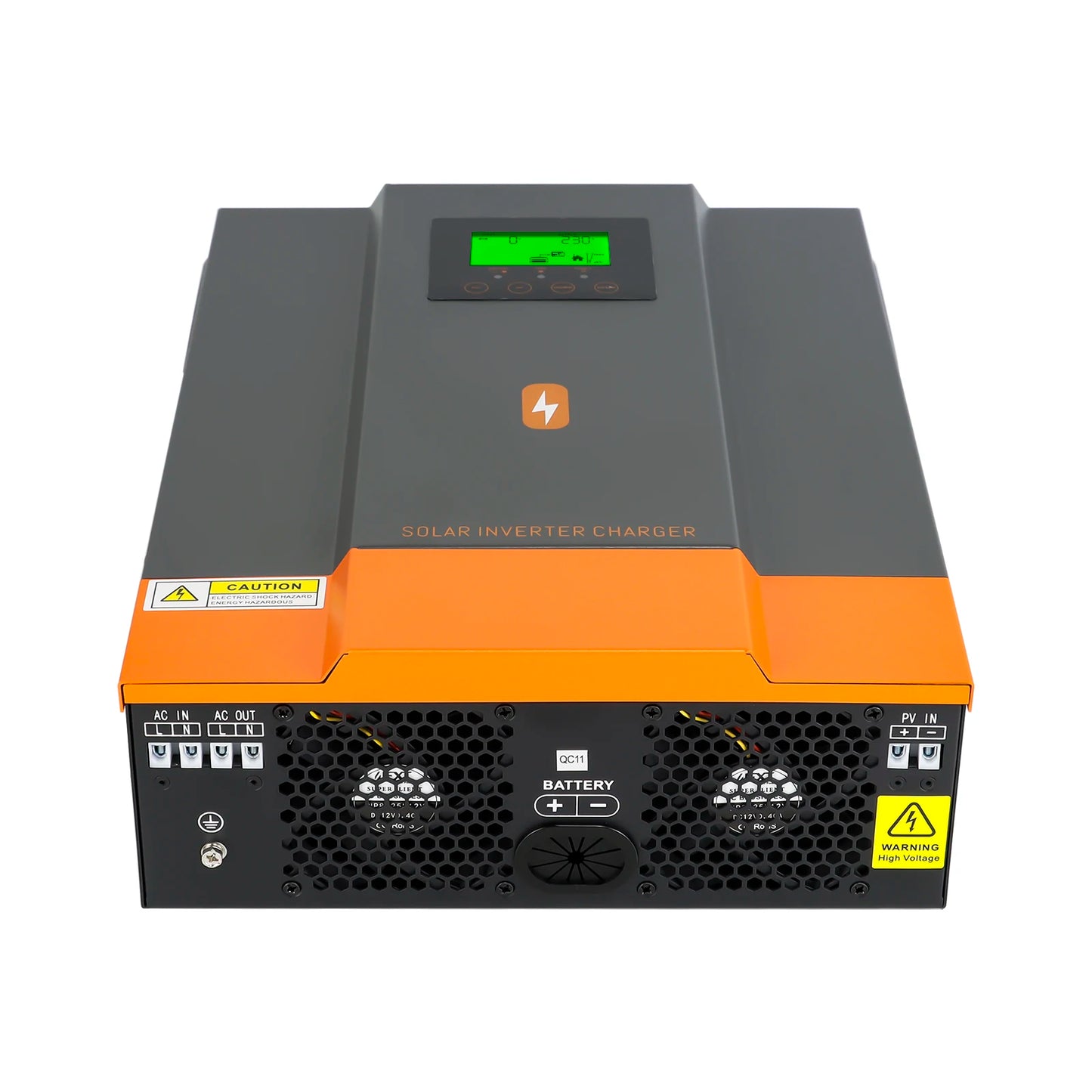 PowMr 1600W 3000W Hybrid Solar Inverter 12V 24V 220V Pure Sine Wave Inverter 1.6KW 3KW with MPPT 80A Solar Charger Controller