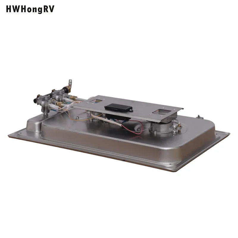 High Quality Hwhongrv Wholesale RV SINK and Burner Cooktop Stove Hob Combo  for Caravan Camper Boat Yachet